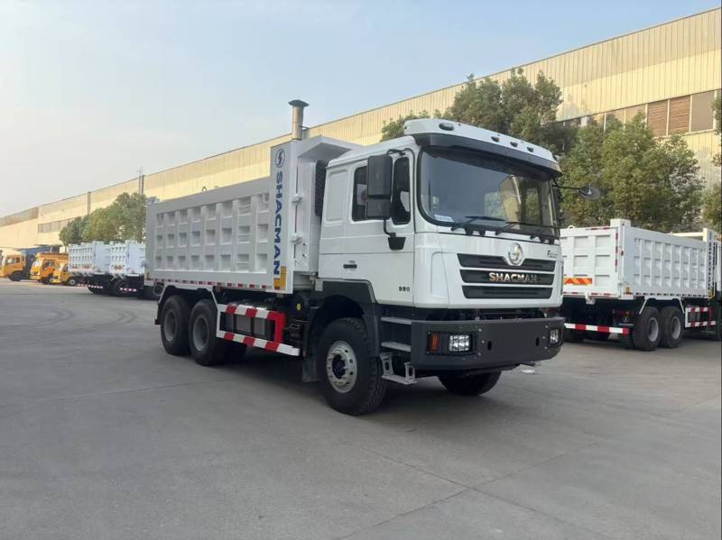 White SHACMAN 6x4 dump truck