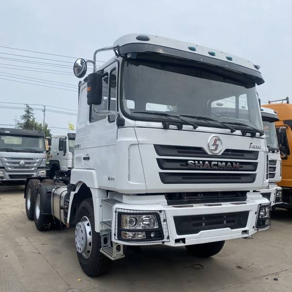White SHACMAN F3000 6x4 tractor truck